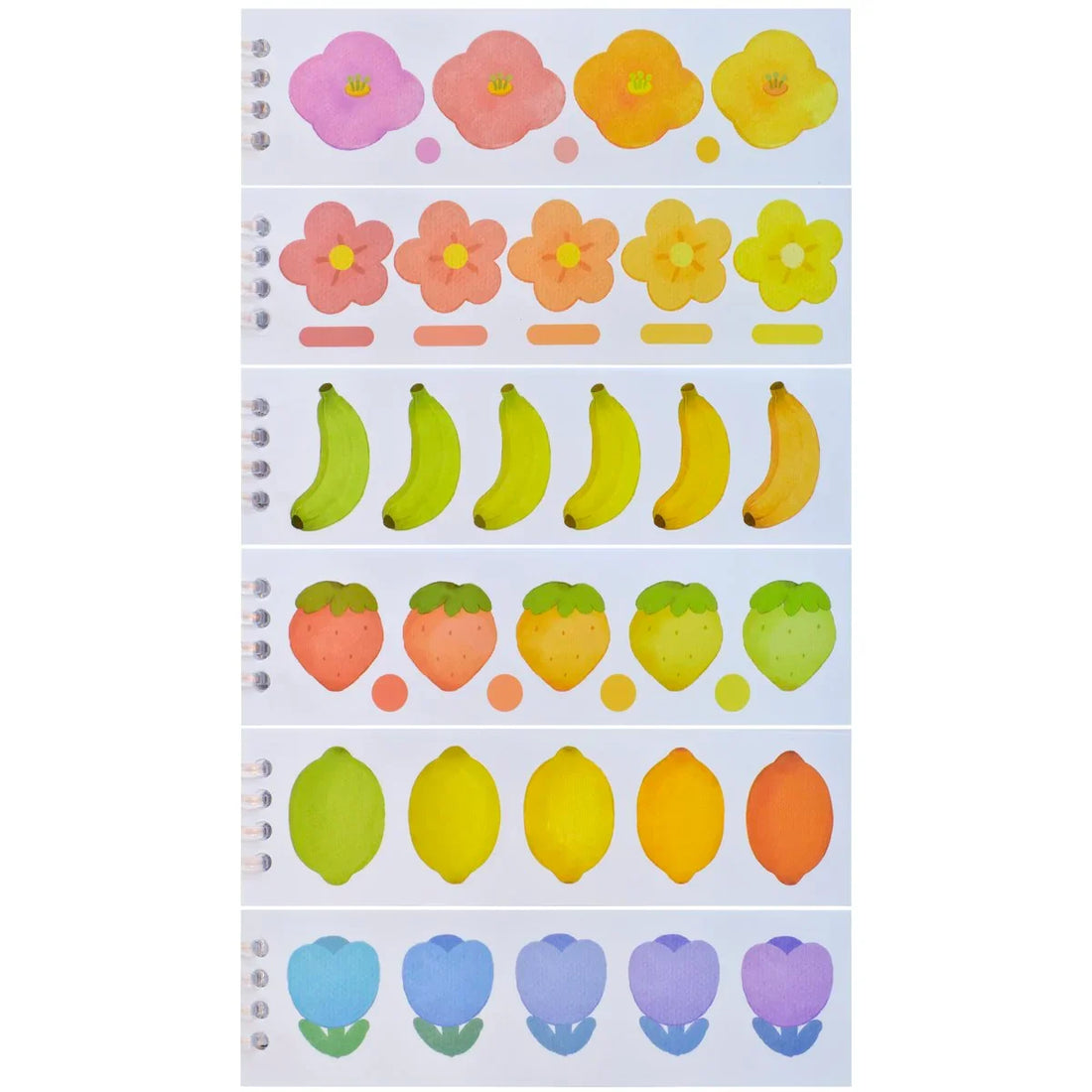 Mini Cute Fruit Sticky notes l pack of 38 sheets