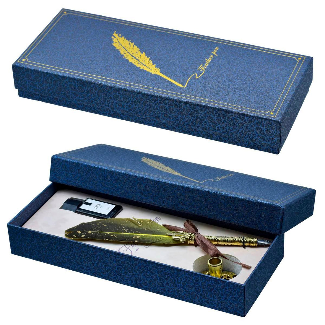 Feather Fountain Pen Gift Box Set