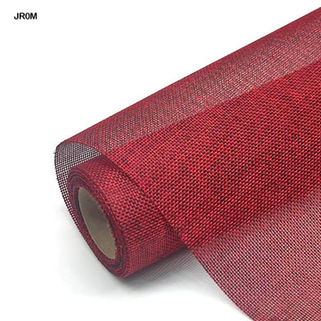 Jute Roll for gifts & Hampers Colored 50X450Cm Maroon (Jr0M)