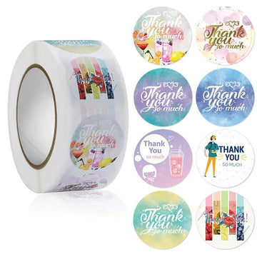(JUMBO ROLL) Thank you labels for your small business (500 Labels) 1inch (Copy)