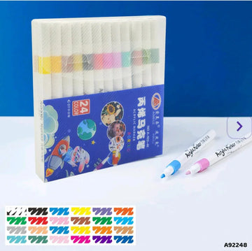 A92248 Acrylic Marker Pen 24 Color