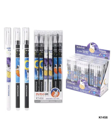 Space Erasable Gel Pen l Pack of 4 pen