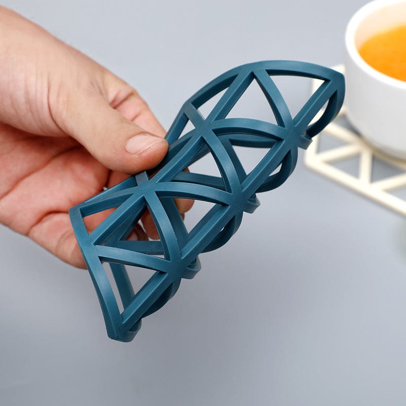 Colourhouse COASTER Premium Hexagon shaped Heat Insulation Silicon Coaster- single piece