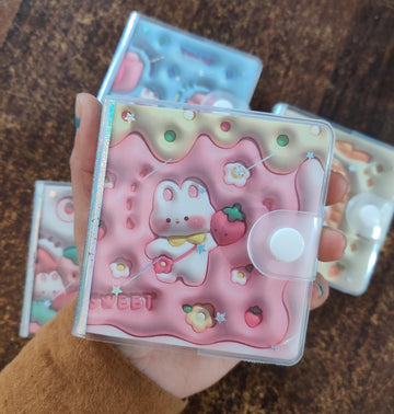 Kawaii quirky 3D Printed Diary Ruled- A7 Size - Unique and Stylish (Contain 1 Unit)