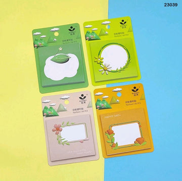 (New Launched) kawaii Sticky Notes (50 Sheets) I Cute cartoon sticky notes