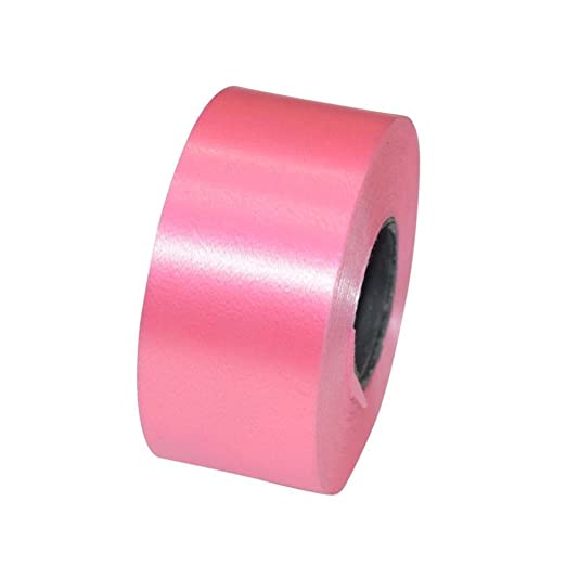 Pink 1-Inch Plastic Curling Ribbon - Perfect for Gift Wrapping (pack o