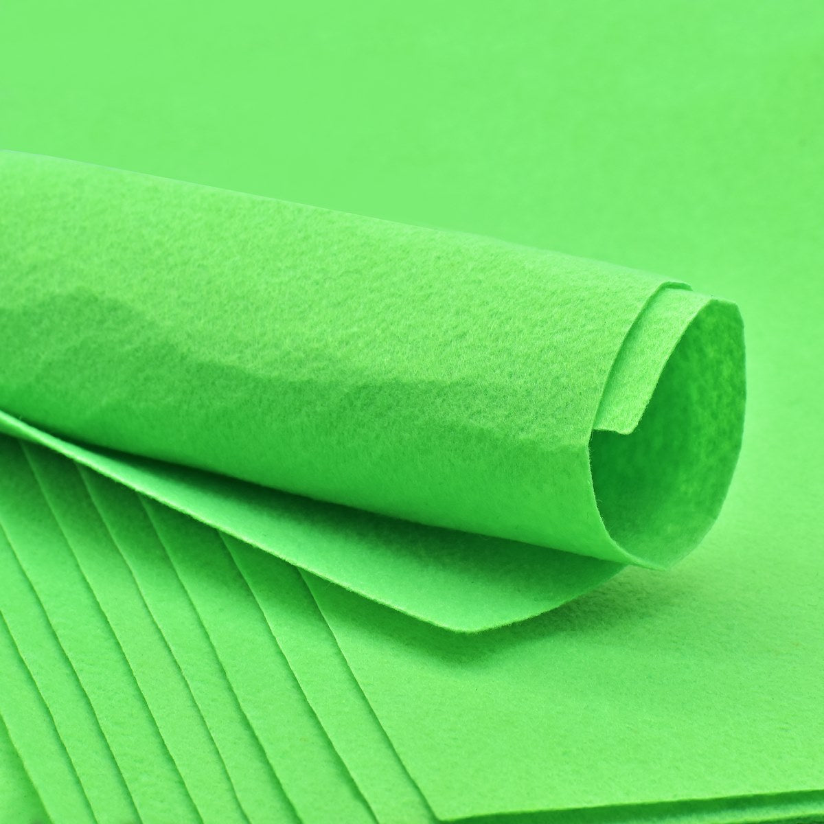 jags-mumbai 1 Felt Paper A4 Nonwoven Felt Sheet Light Green A4LGN102