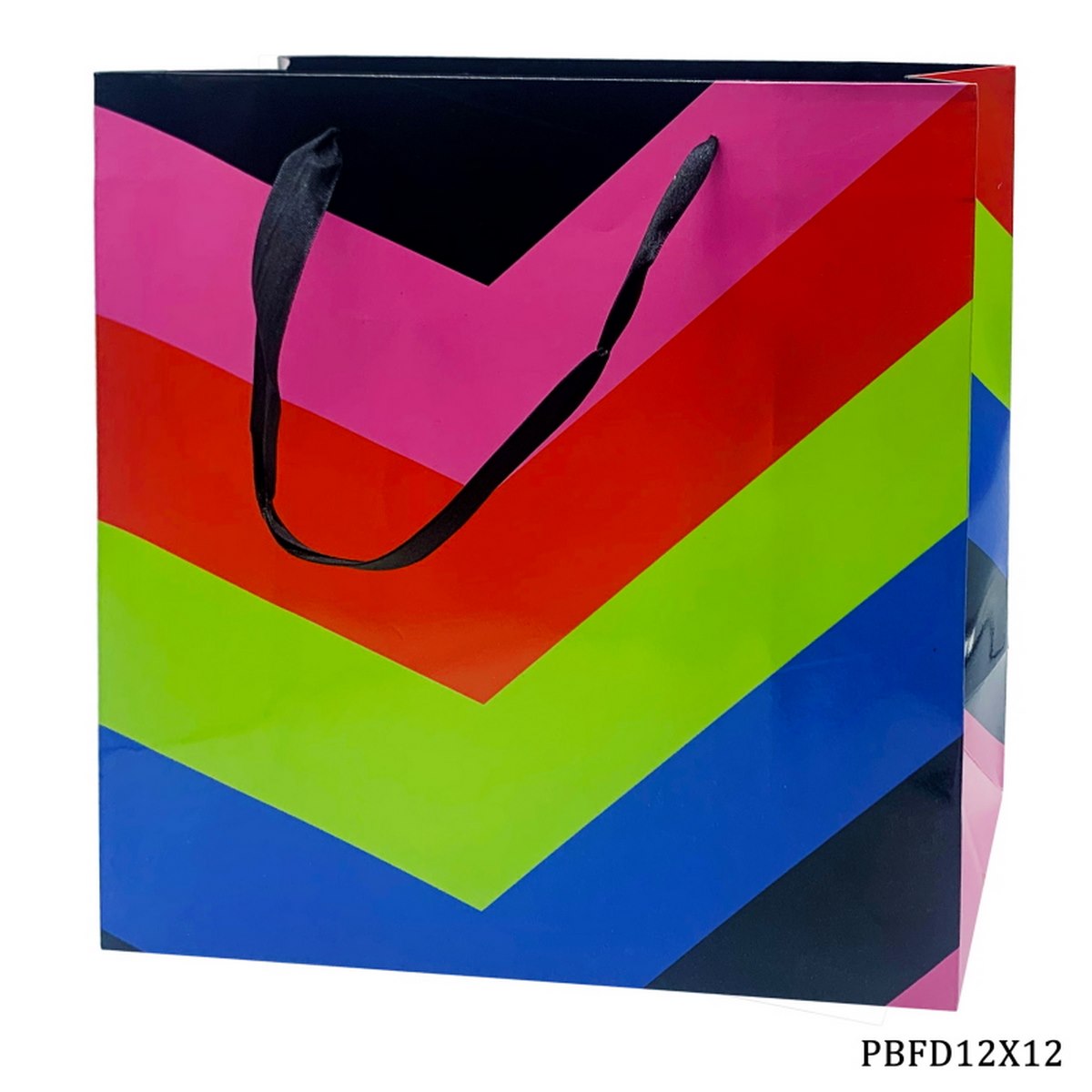 jags-mumbai Bag Paper Bag Fancy Design Big Square 12x12 PBFD12X12 (Contain 1 Unit2)