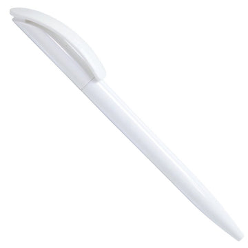 Ball Pen Plastic White BPPW00