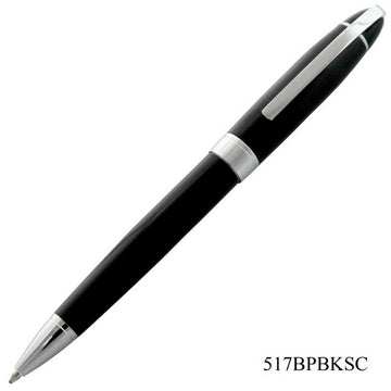 Ball Pen Black Silver Clip