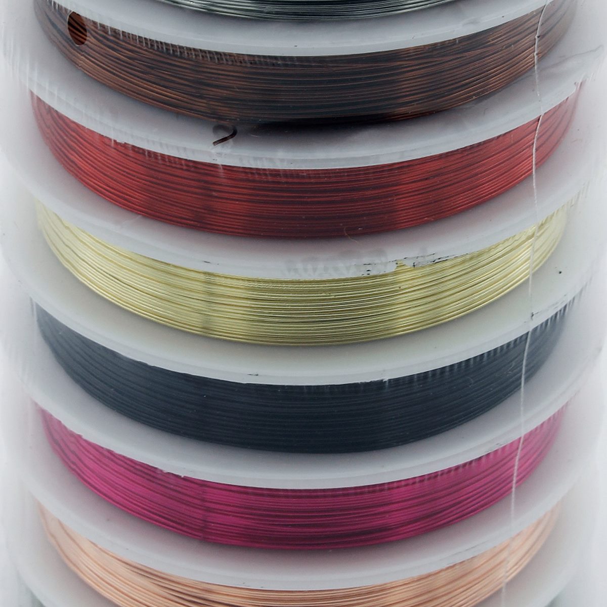 jags-mumbai Beads Beading Wire No.3 18M Single Colour I Contain 1 Unit Roll of assorted Color