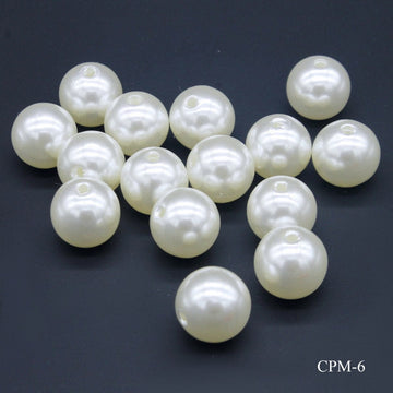 Jags Craft Beads Pearl Colour 16mm 25gm CPM-6