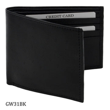 Leather Gents Wallet |  Black Colour