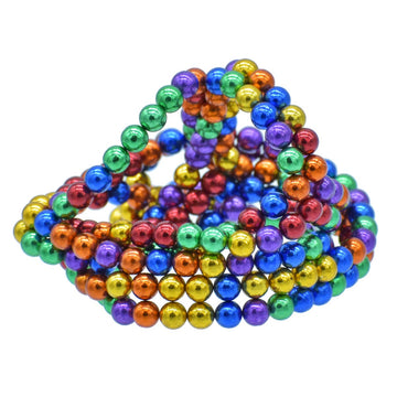 Magnetic Round Bead Color Matching Game