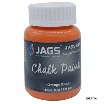 jags-mumbai Chalk Paint Jags Art Chalk Paint Orange Blu 3.4Oz 125ML JACP16