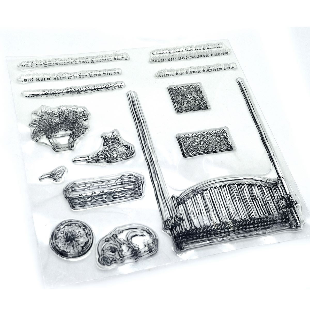 jags-mumbai Clear Transparent Stamps Clear Rubber Stamp 6*6 021