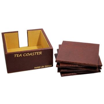 jags-mumbai Coaster Tea Coaster (Leather)