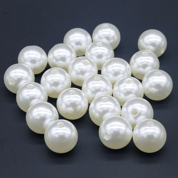Jags Craft Beads Pearl Colour 14mm 25gm CPM-5