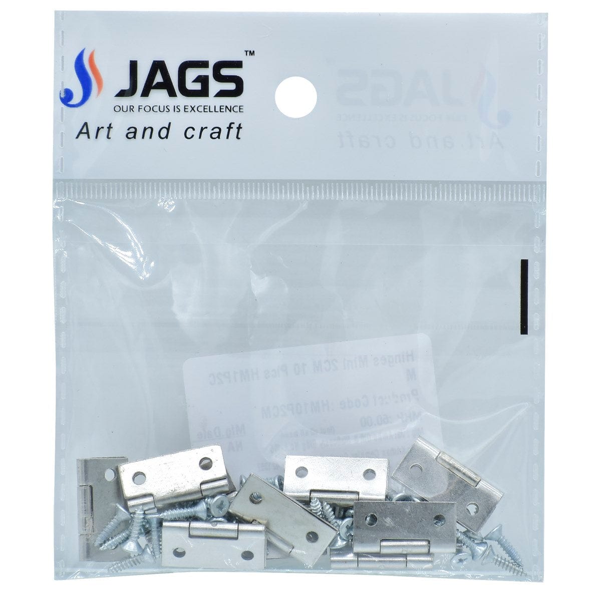 jags-mumbai Decorative Metal Locks for Min Hinges Mini 2CM 10 Pics HM10P2CM