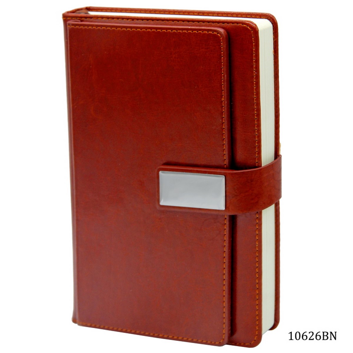 jags-mumbai Formal Diary Note Book Business A5 Brown Lether 10626BN