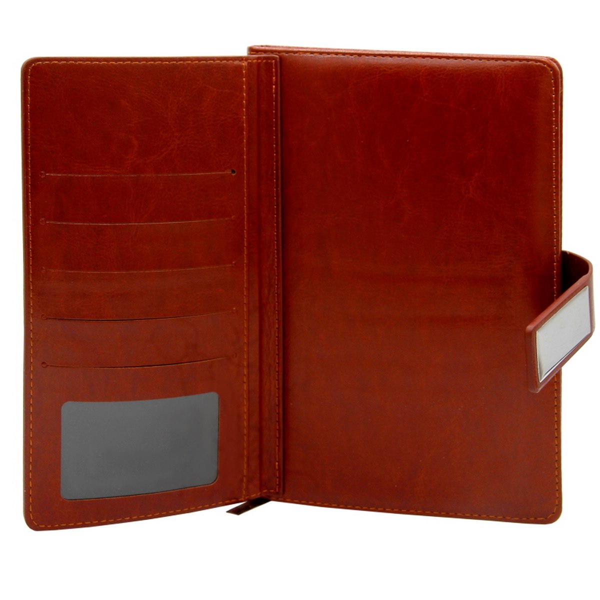 jags-mumbai Formal Diary Note Book Business A5 Brown Lether 10626BN