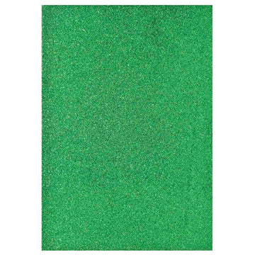 A4 Glitter Foam Sheet With Stick L Green 26164LGN