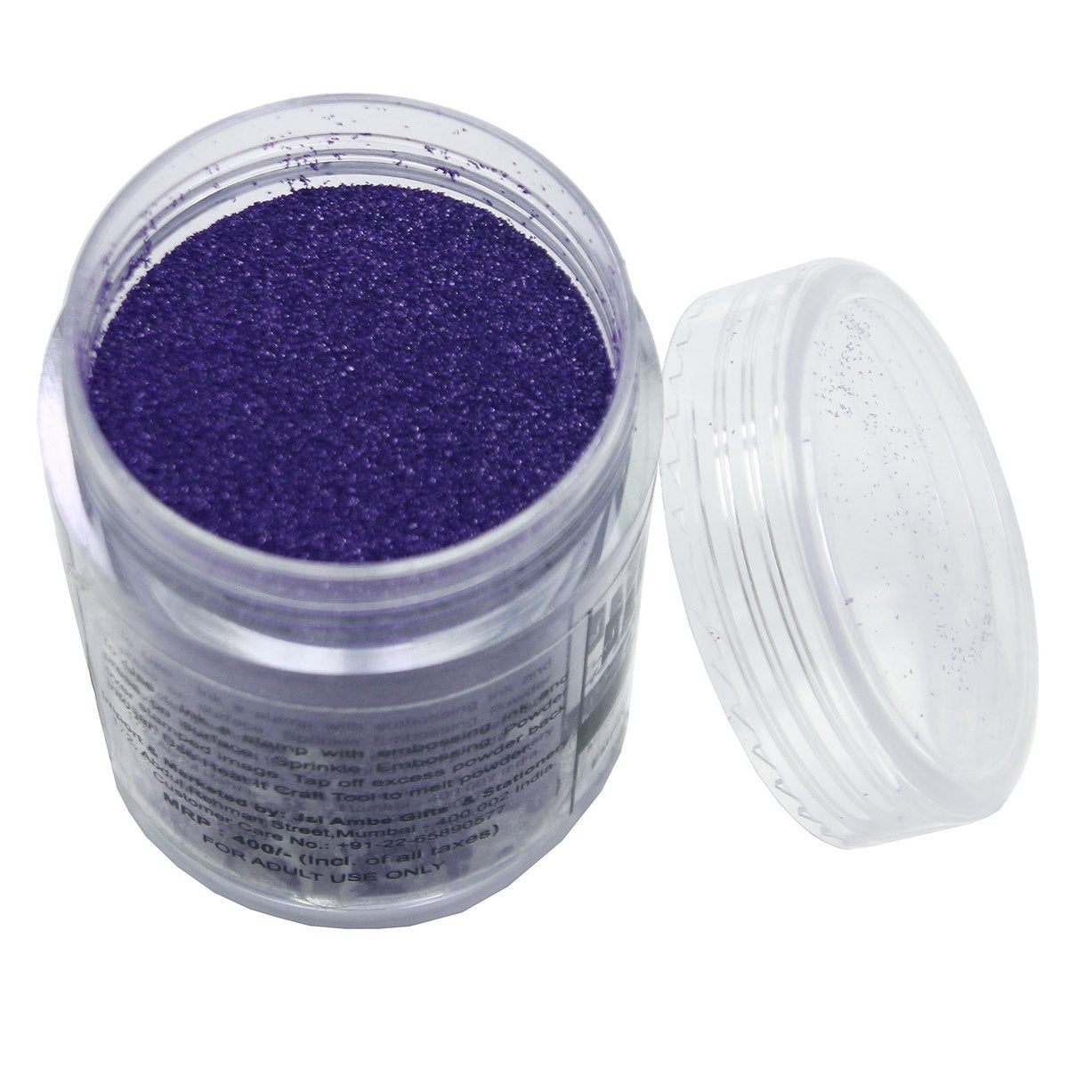 jags-mumbai Glow Powder & Pigment Embossing Powder Dark Purple