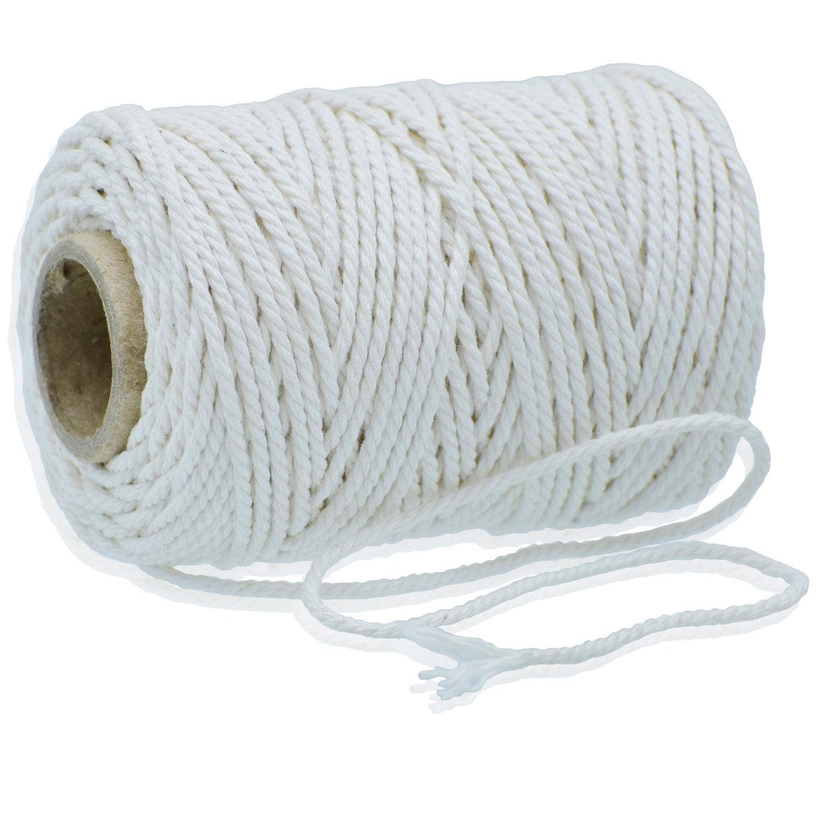 jags-mumbai Jute and paper rope Jags Craft Cotton Rope Off White Colour 4Pcs JCCR07