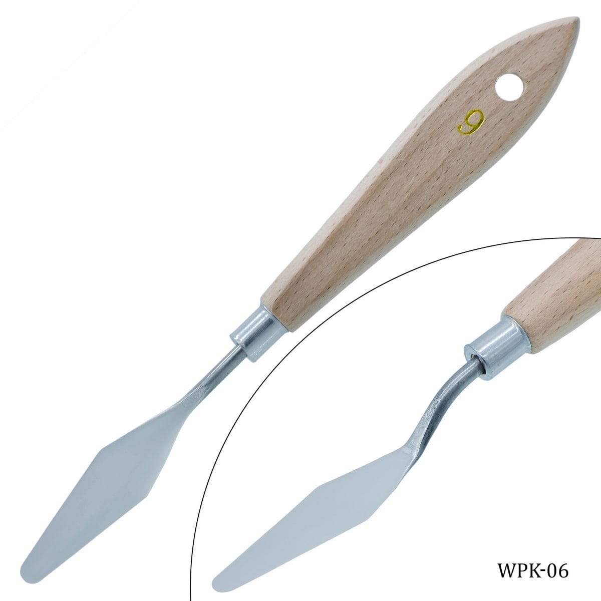 jags-mumbai Knife & Cutter Wooden Painting Knife 06 WPK-06