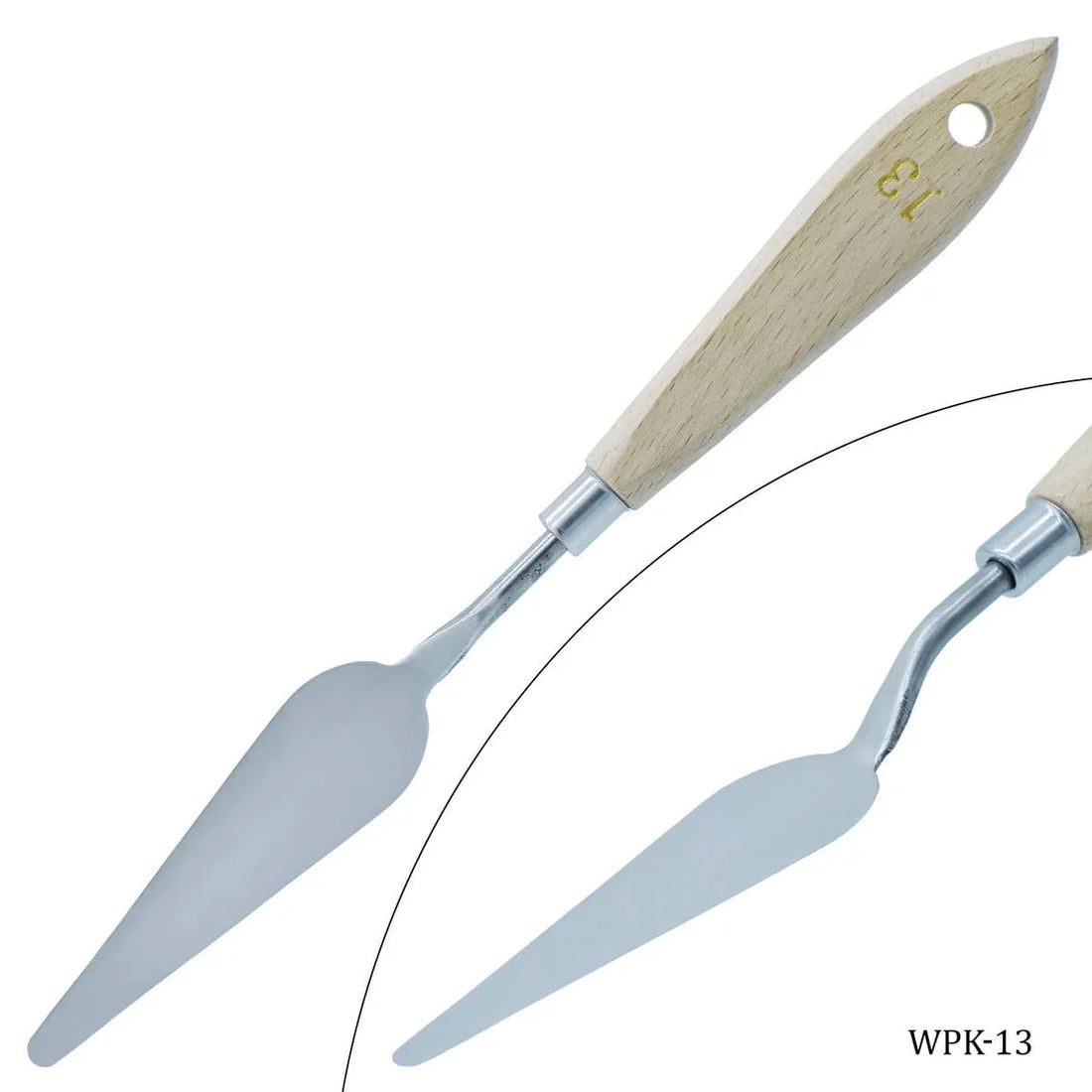 jags-mumbai Knife & Cutter Wooden Painting Knife 13 WPK-13