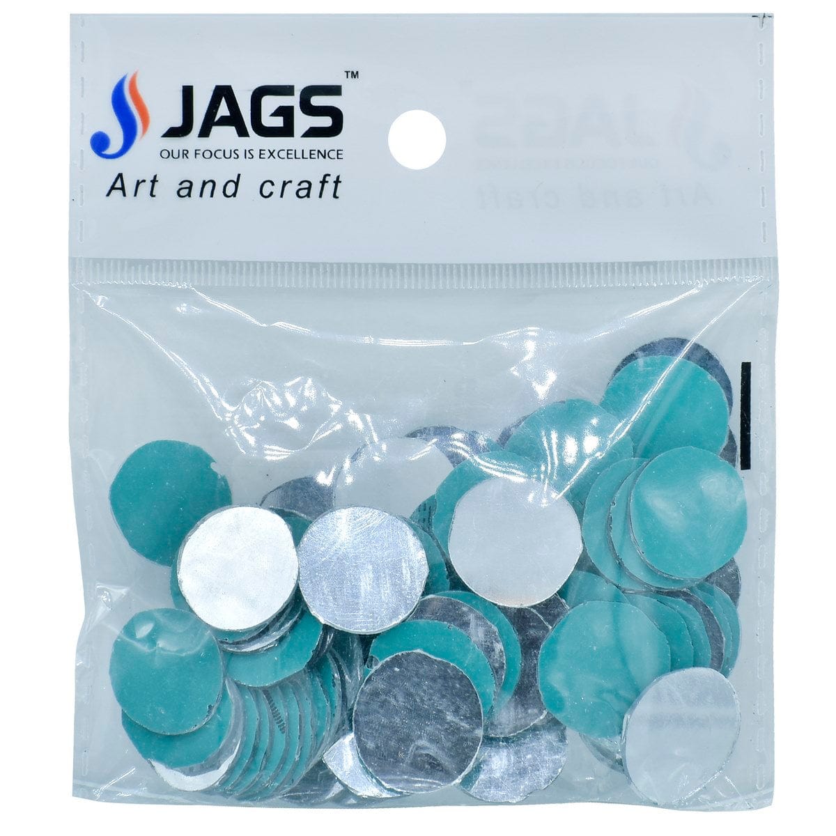 jags-mumbai Lippan Small Glass mirrors for Picchwai Craft & Lippan Craft- Approximately 25 Grams