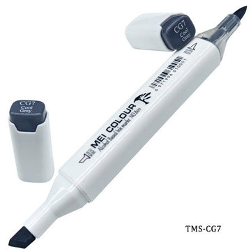 2 in 1 Marker Pen (Grey Color)