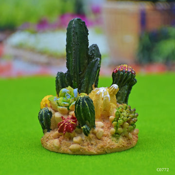 Cactus Plant Miniature Model