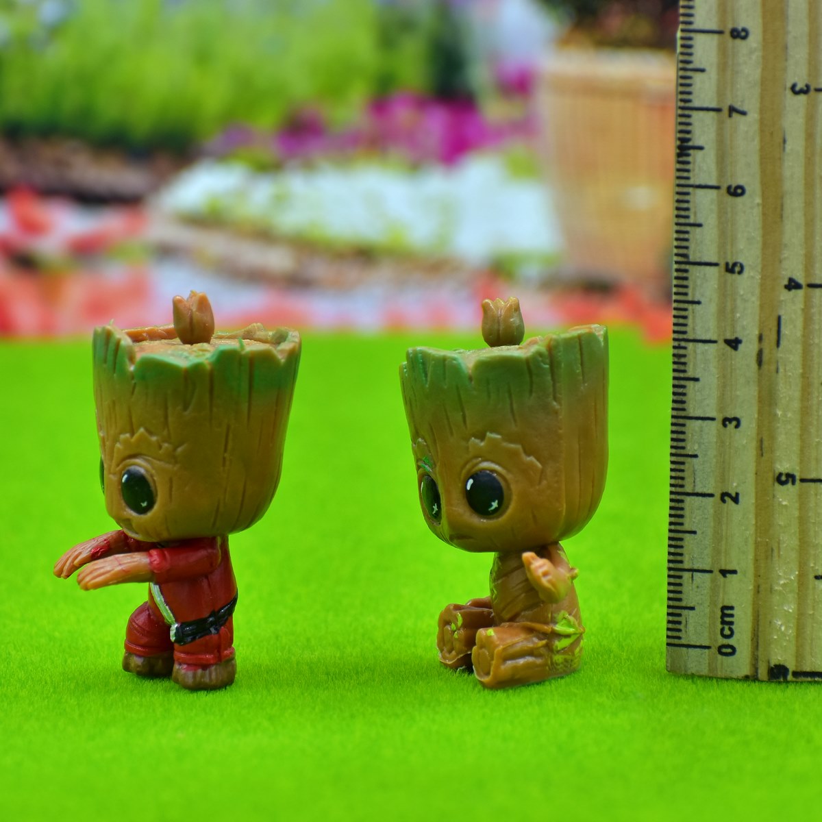 jags-mumbai Miniature Groot Miniature Model  (Set of 2Pcs)