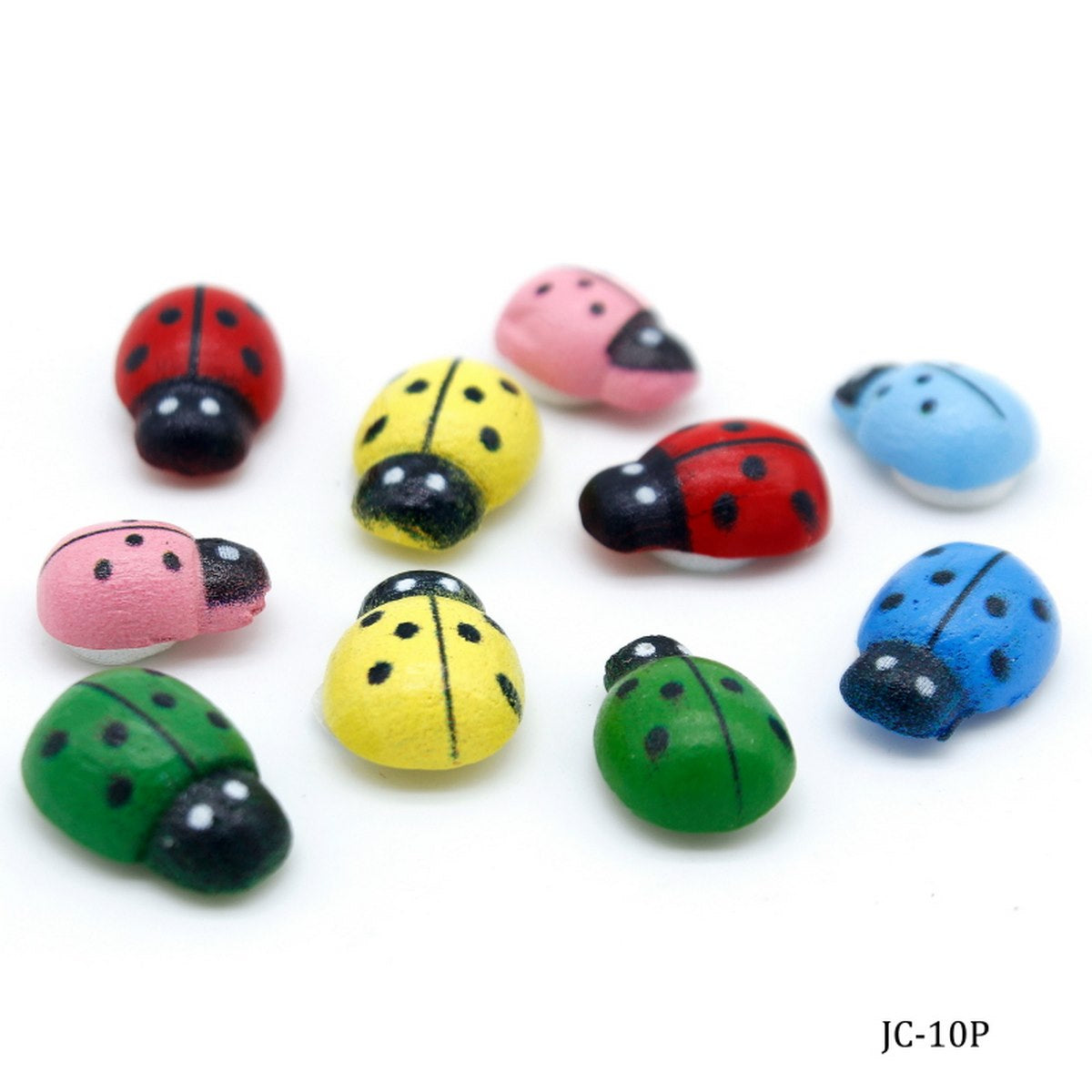 jags-mumbai Miniature Model Accessories Lady Bugs 10pcs (C0676-2) JC-10P