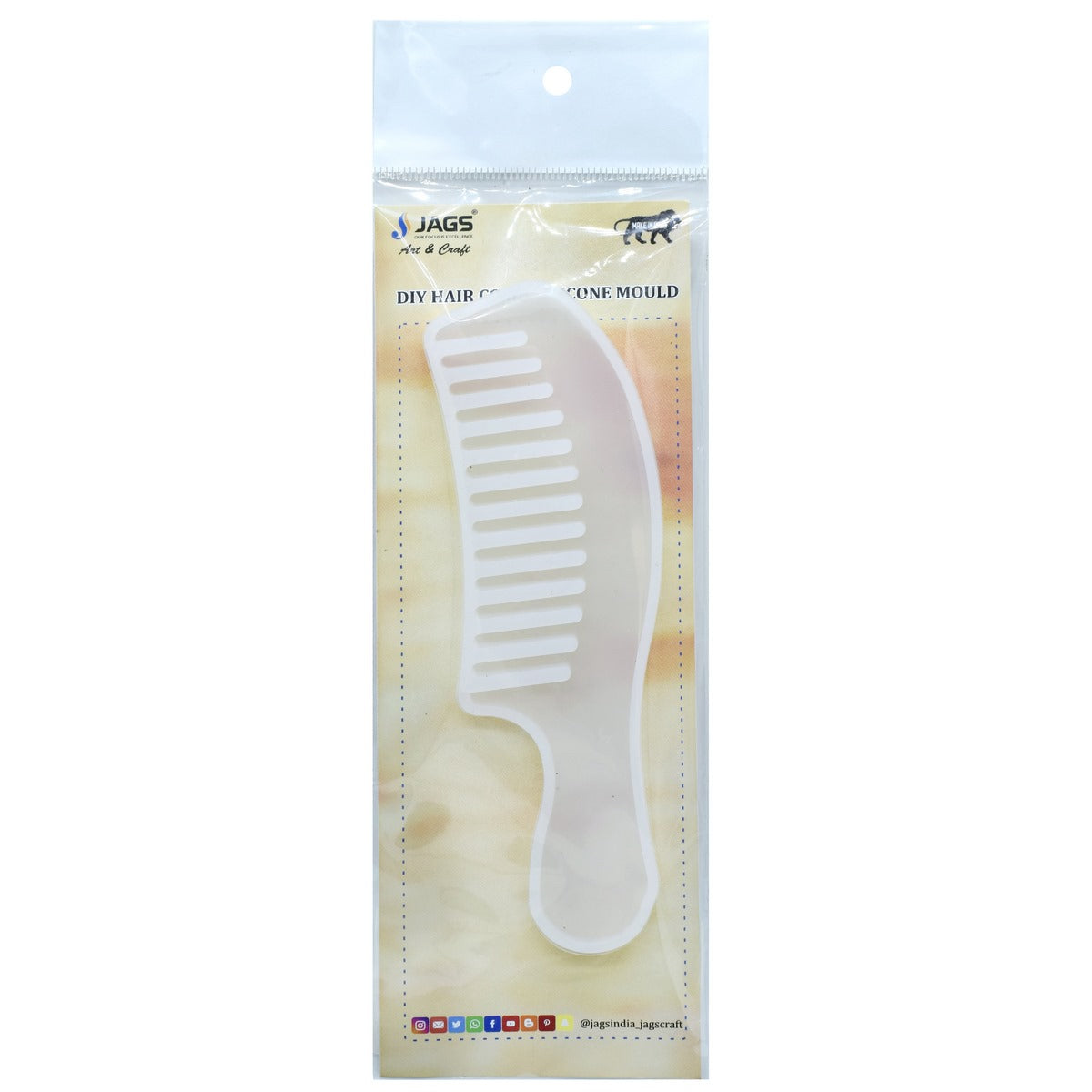 jags-mumbai Mould Silicone Mould New Long Comb SMNL00