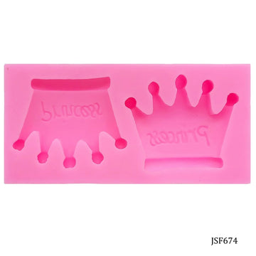 Silicone Mould Princess Crown JSF674