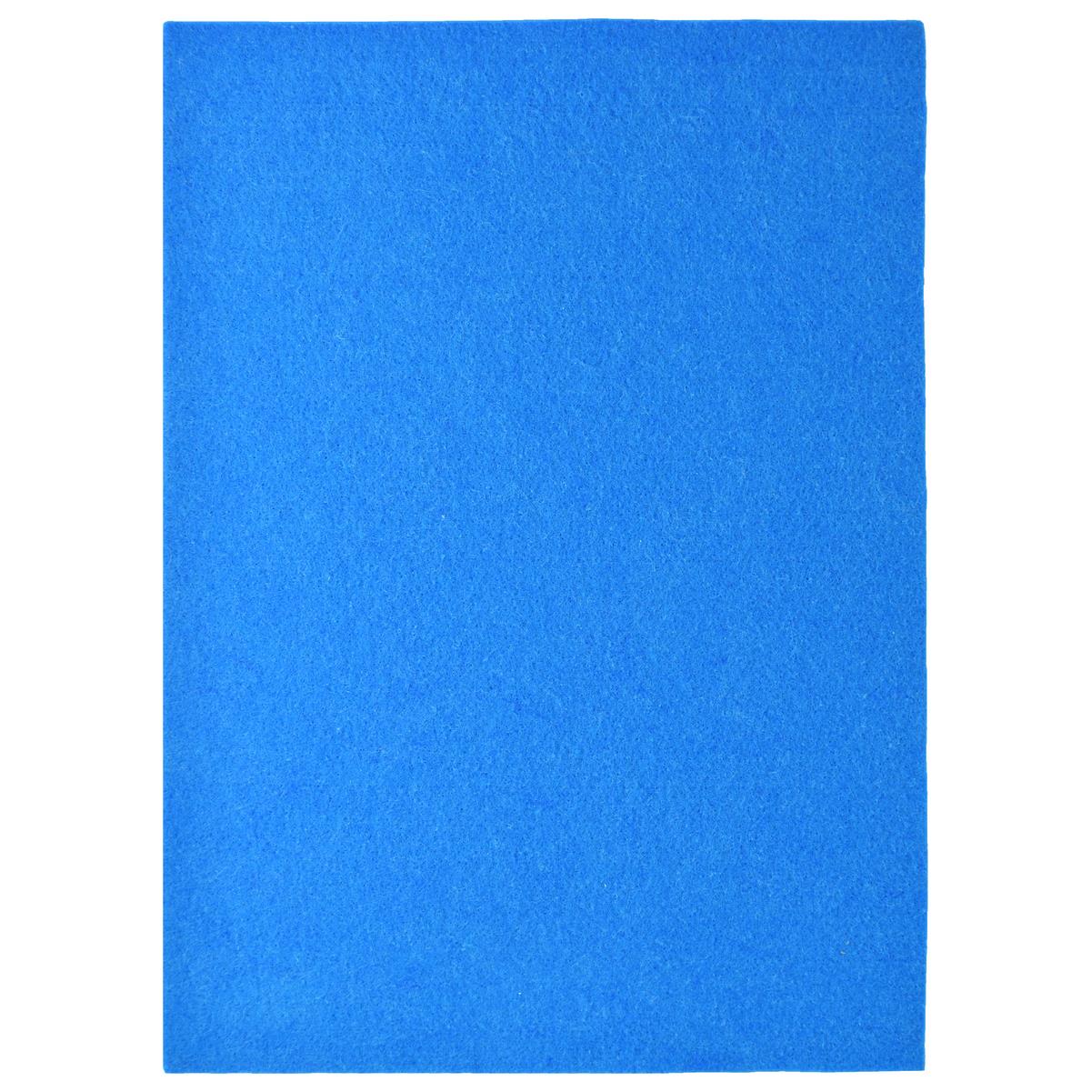 jags-mumbai Non-Woven & Felt Sheets A4 Nonwoven Felt Sheet 3 MM 1 Pcs Blue A4NF3MM-9