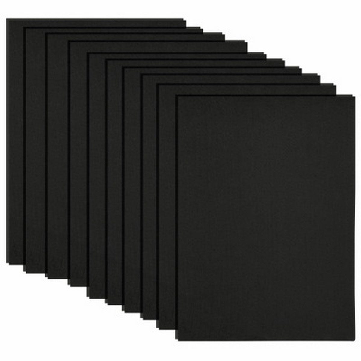 jags-mumbai Non-Woven & Felt Sheets A4 Nonwoven Felt Sheet Black ANFSBK129