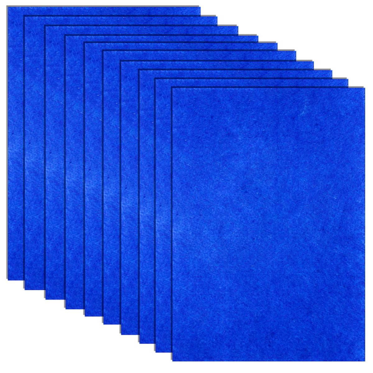 jags-mumbai Non-Woven & Felt Sheets A4 Nonwoven Felt Sheet Blue ANFSBL855