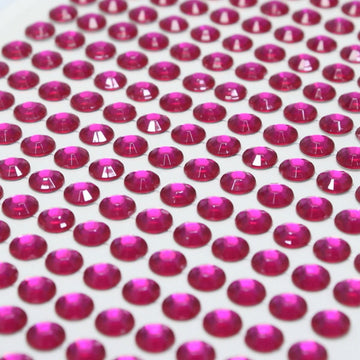 Rani pink Sticker Diamond 6mm - pack of 1