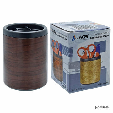 jags-mumbai Pen Stand Plastic Pen Stand Round Colour Full JAGSPRC00