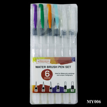 Water Brush Paint Pen 6pcs MY-006