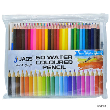 jags-mumbai Pencil Water Color Pencil (60 Colors)