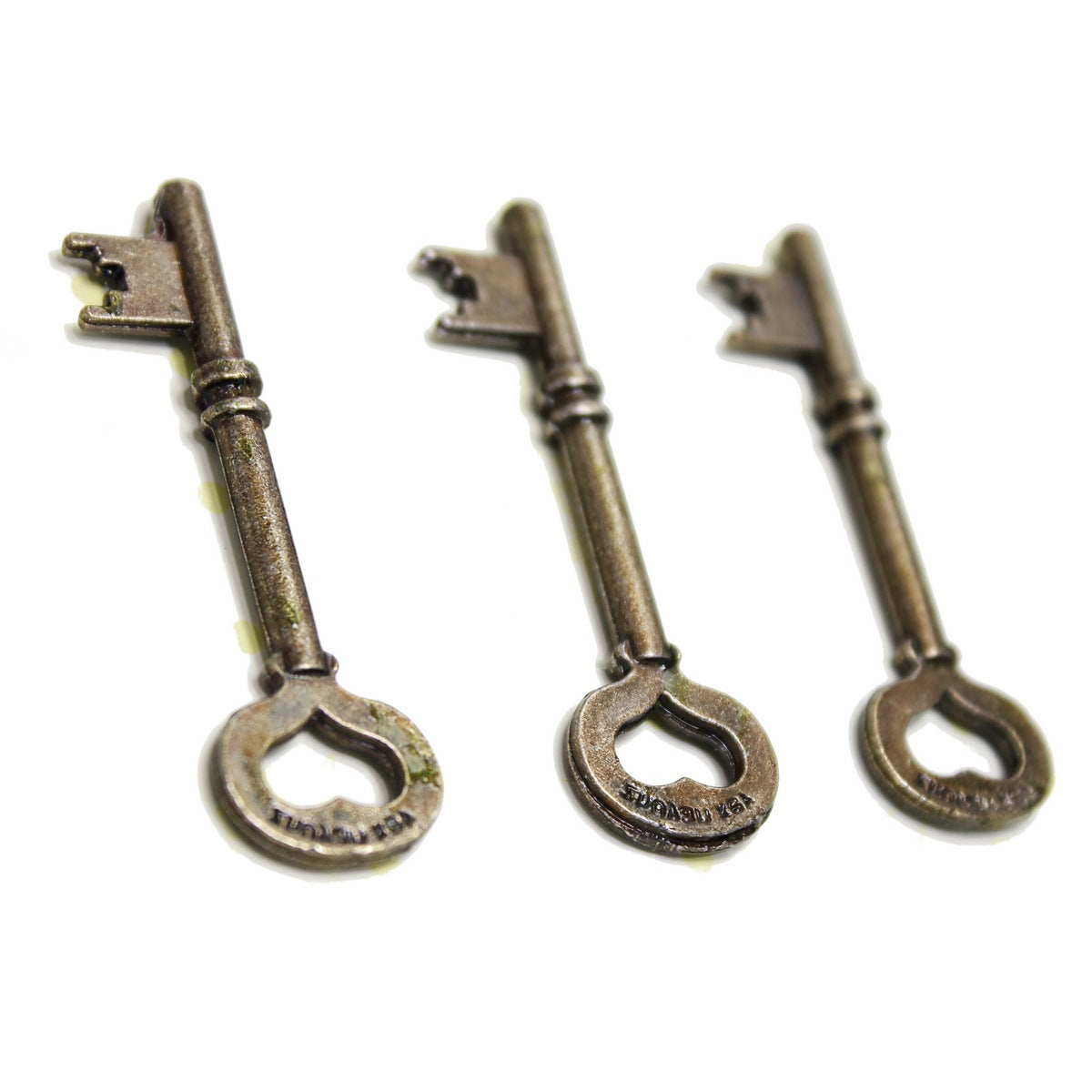 jags-mumbai Pendant Craft Metal Charms Key Medium 3pcs CMCK01