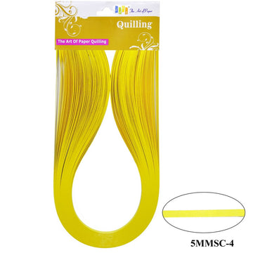 Yelloow 5mm Quilling Strips - High Quality & Affordable