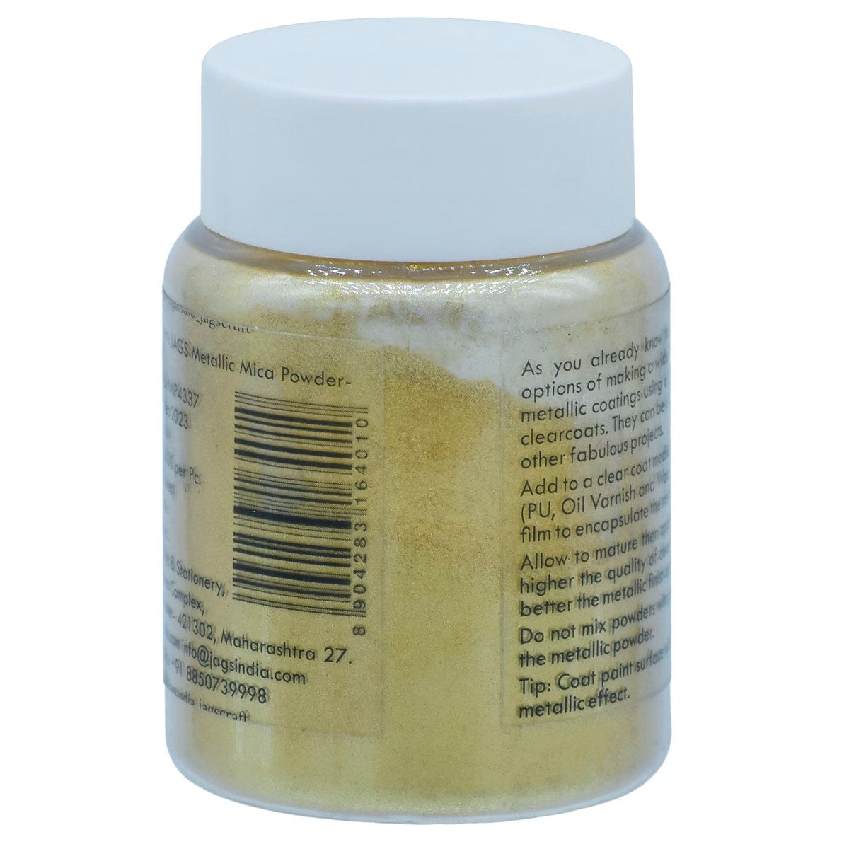 jags-mumbai Resin And Pigments Jags Metallic Mica Powder 15Gms Gold 4337 JMMP4337