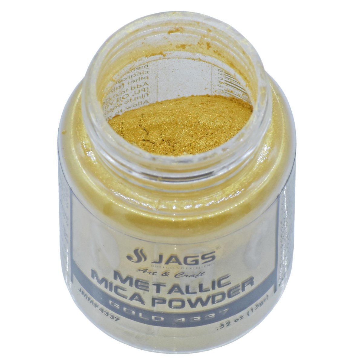 jags-mumbai Resin And Pigments Jags Metallic Mica Powder 15Gms Gold 4337 JMMP4337