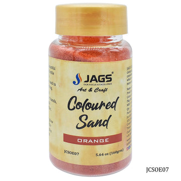 jags-mumbai Sand Buy Jags Coloured Sand 160Gms Orange No 7 Online | JCSOE07