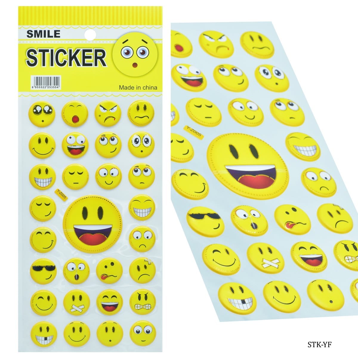 jags-mumbai scrapbook Stickers Sticker Smile Face Big
